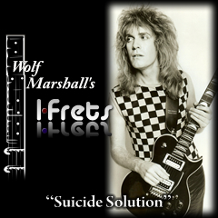 Learn how to play “Suicide Solution” with Wolf Marshall